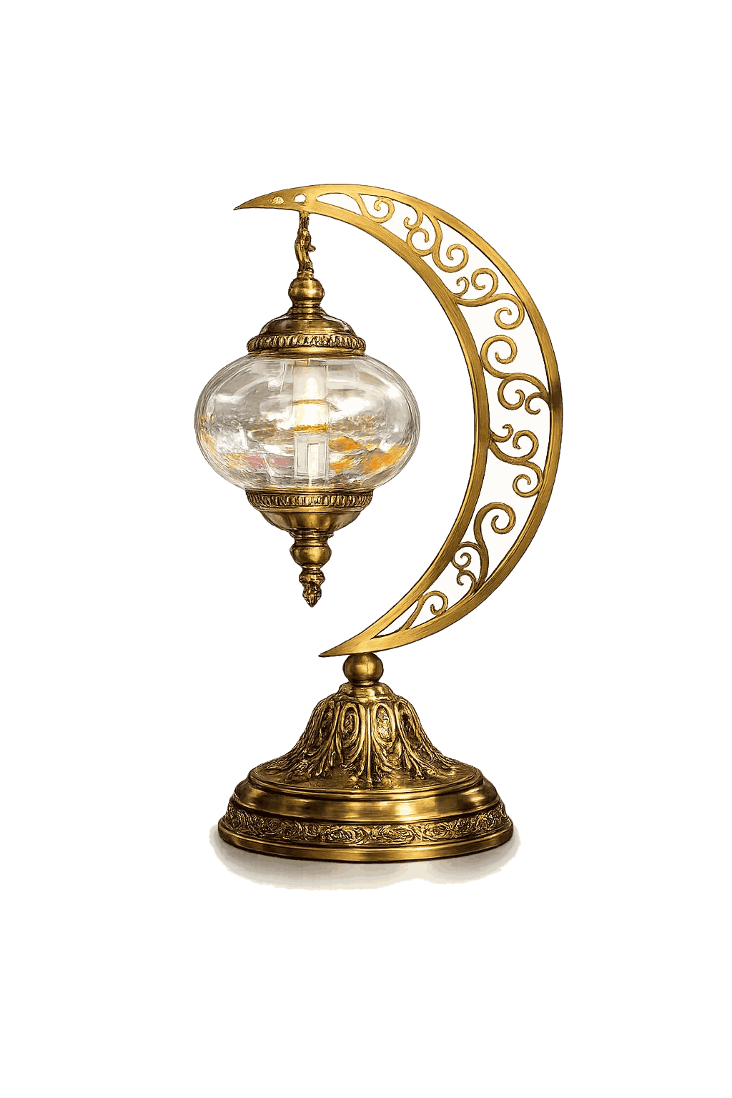 Hilal Antiqua Lamp — Large Moon Antique