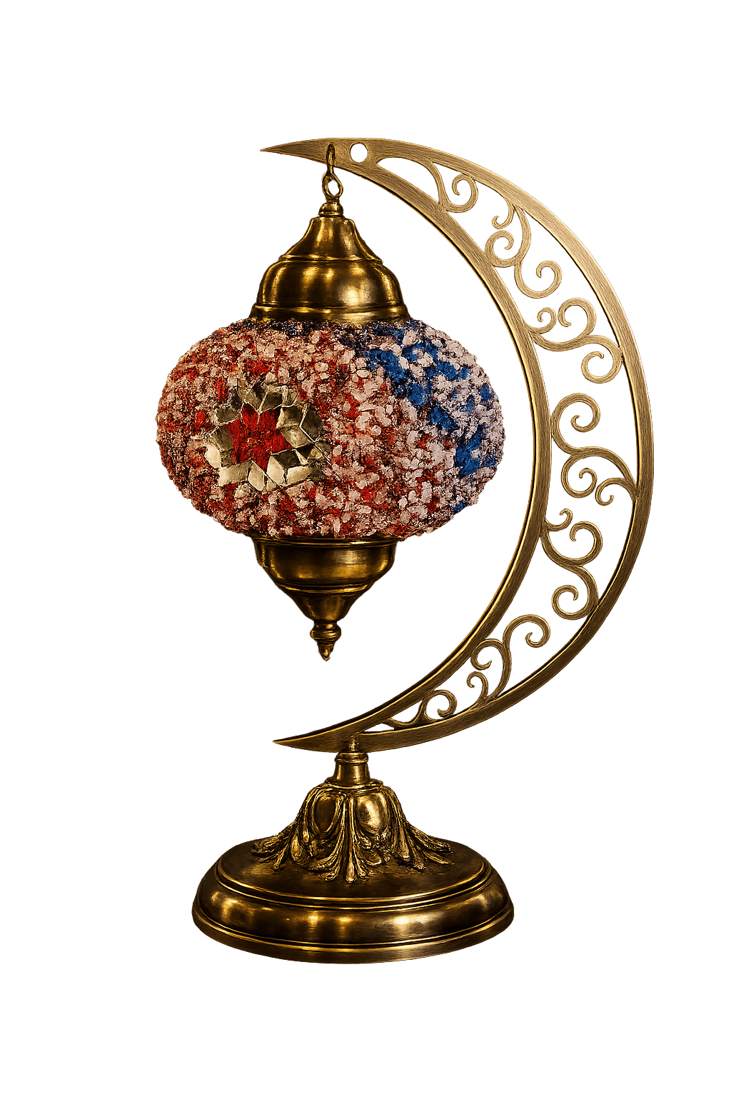 Hilal Antiqua Lamp — Large Moon Antique (finished)