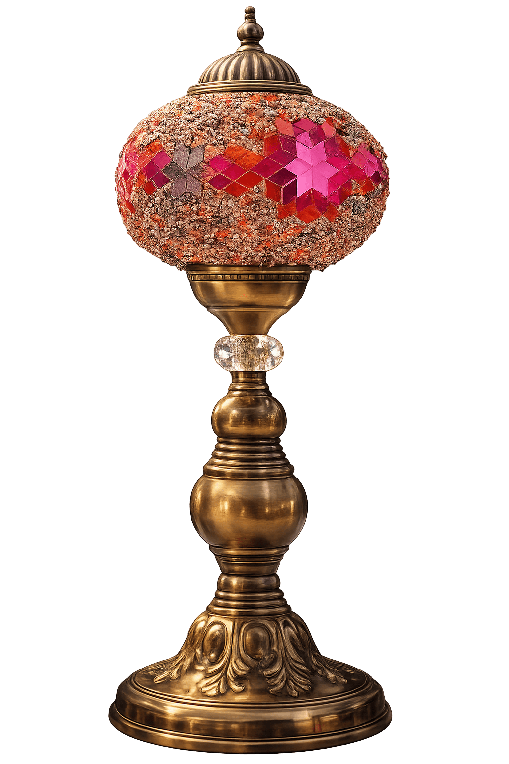 Royal Mosaic Lamp — finished
