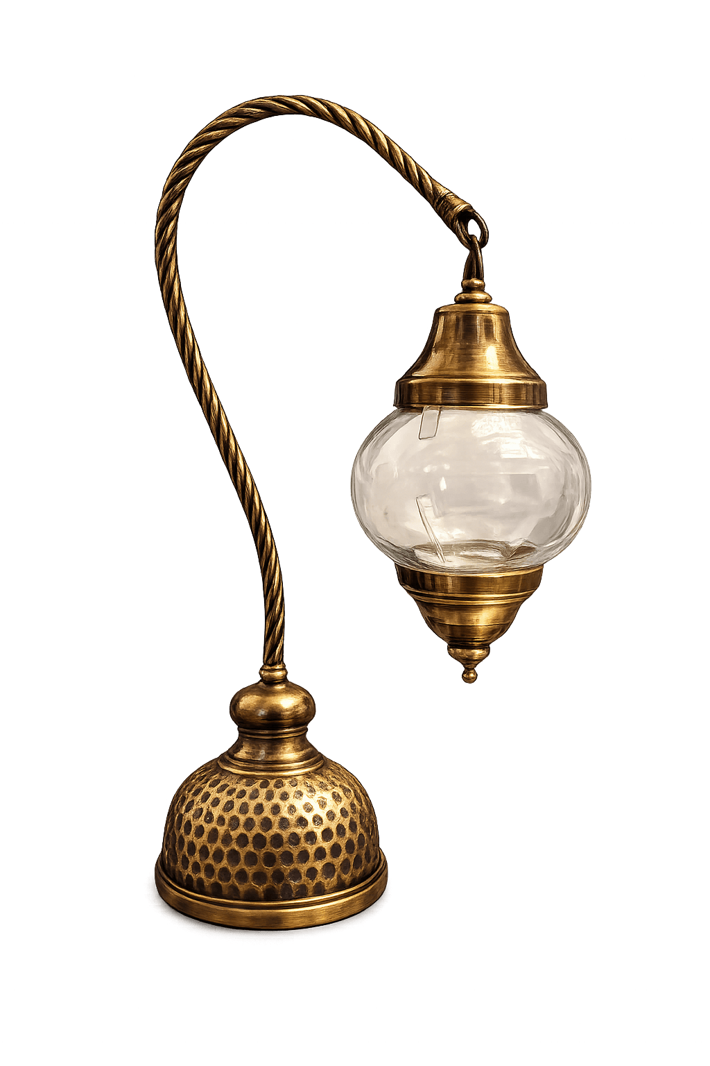 Vintage Bloom Mosaic Lamp
