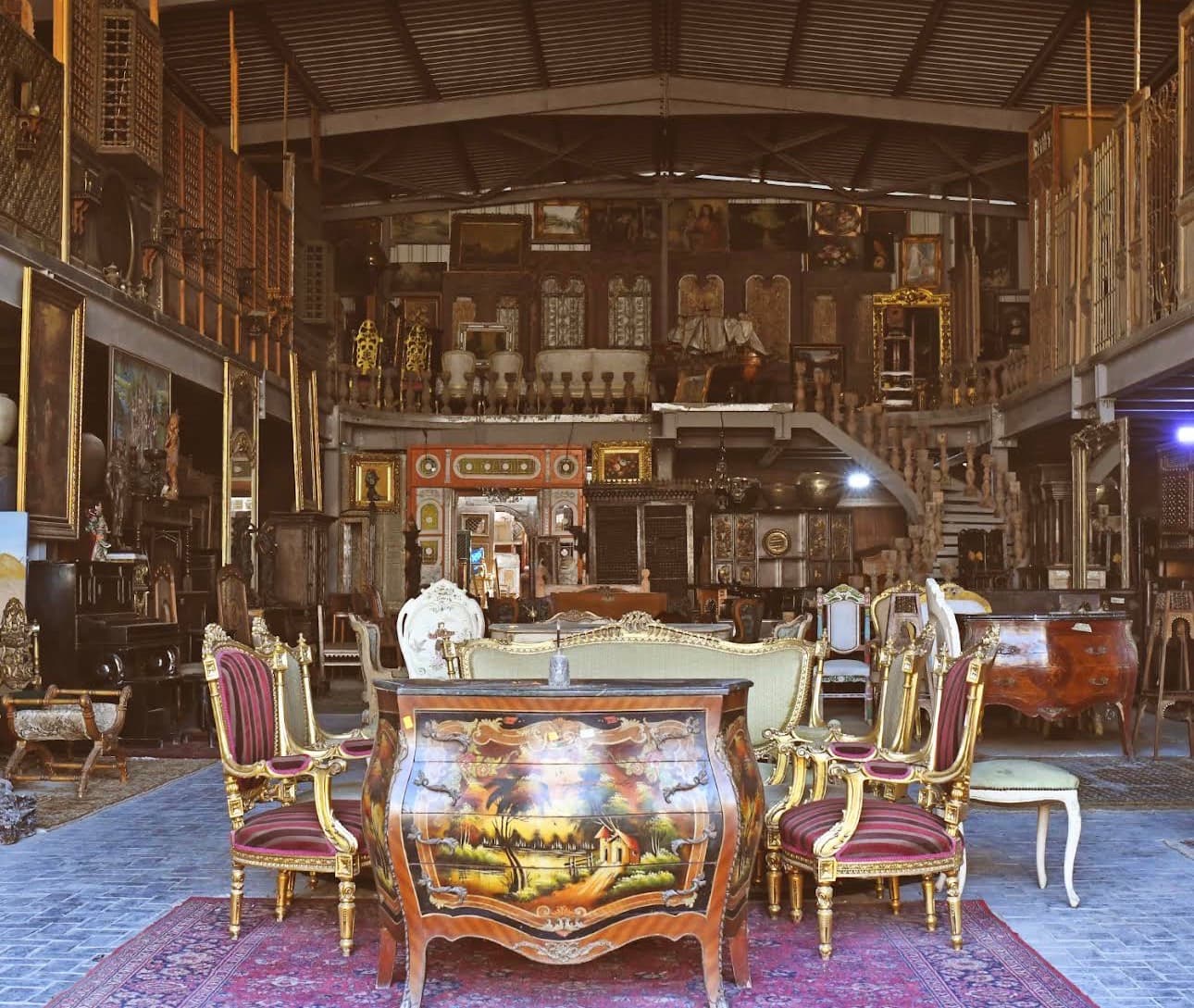 Odyssey’s Vintage Warehouse, Giza — Twama workshop venue